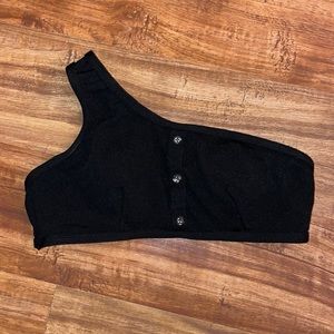 One shoulder bathing suit top